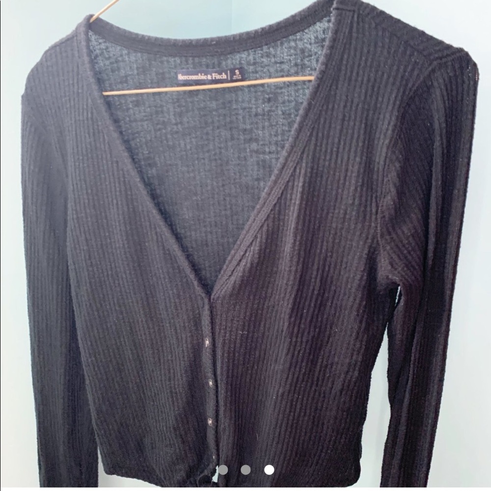 [3 for $50] A&F tie front top